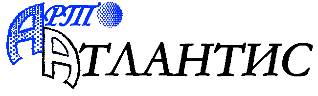 Логотип питомника цвергпинчеров (карликовых, миниатюрных пинчеров), русских той терьеров, чихуахуа Арт-Атлантис